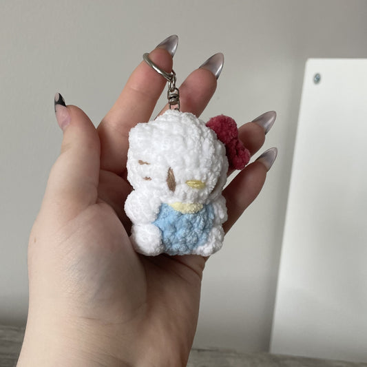 Bow Kitty Mini Keychain