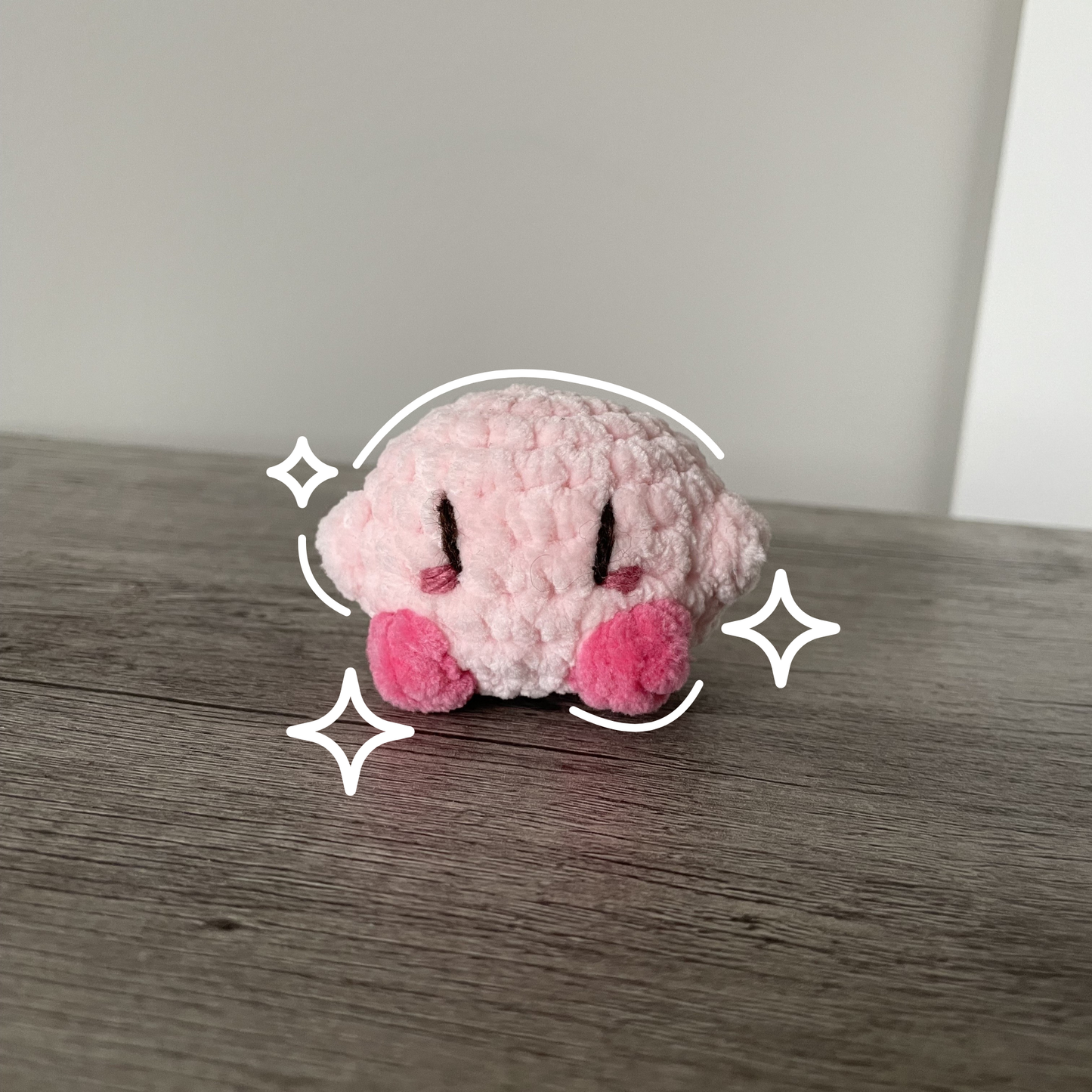 Pink Puffball Mini Plush - With or Without Keychain
