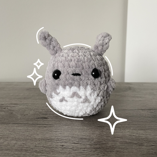 Chubby Grey Neighbour Small Plushie